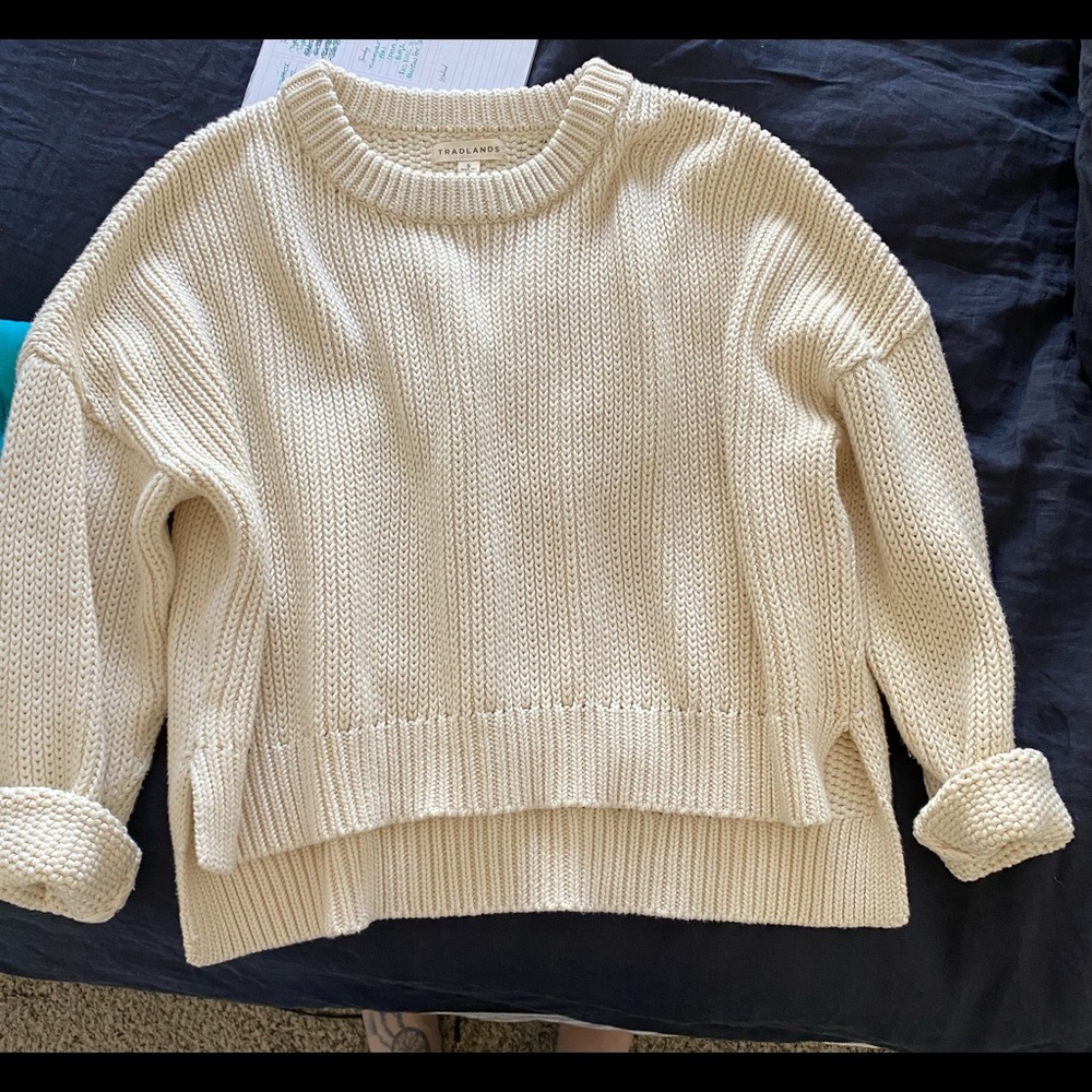 Tradlands Cottage Sweater Birch small